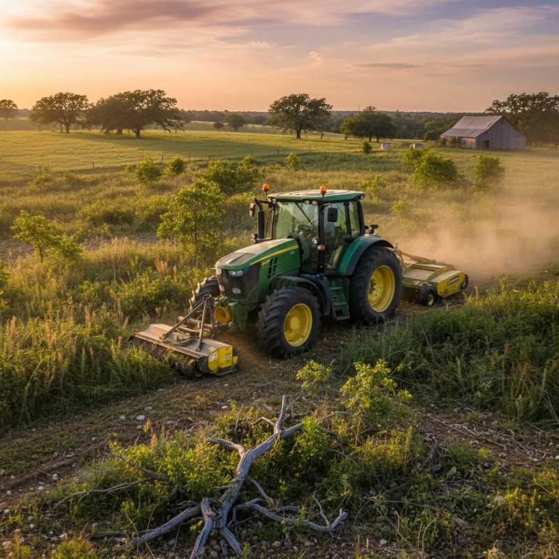 Bush Hog Mowing in Calvert County, MD