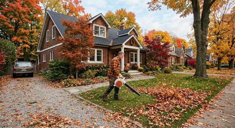 Fall Mowing in Bowie, MD