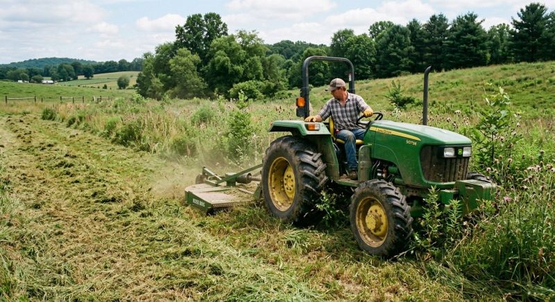Pasture Bush Hogging in Prince Georges County, MD