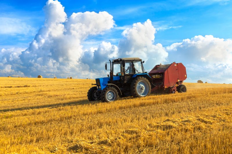 Tractor Mowing