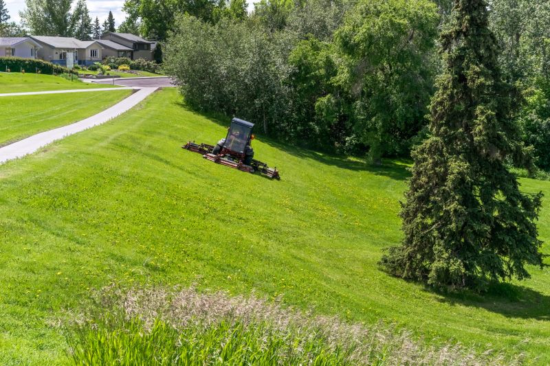 Tractor Mowing